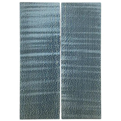 Curly Maple Scales & Blocks- BLUE- Raffir® Wood - Maker Material Supply