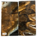 Mammoth Molar Jewelry Sets- 1/8" x 0.9" x 1.8"- NATURAL- Raffir® Fossils - Maker Material Supply