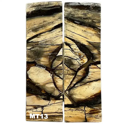 Mammoth Tusk Ivory Scales- 1/8" x 1" x 3"- Raffir® Fossils - Maker Material Supply