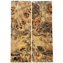 Poplar Burl Scales & Blocks- NATURAL- Raffir® Wood - Maker Material Supply