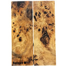 Poplar Burl Scales & Blocks- NATURAL- Raffir® Wood - Maker Material Supply