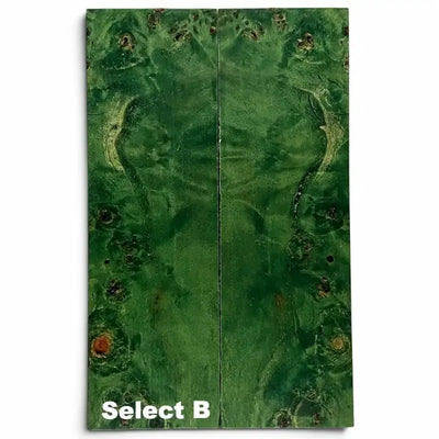 Poplar Burl Scales- GREEN- Raffir® Wood - Maker Material Supply