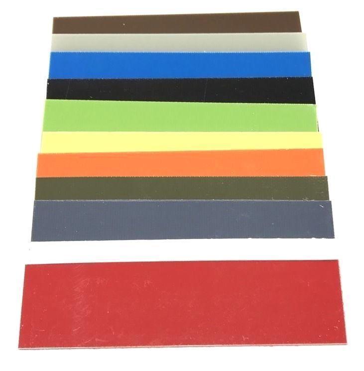 G10 Knife Handle Liner Sheet- 21 Colors- .04" x 5.5" x 12.25" - Maker Material Supply