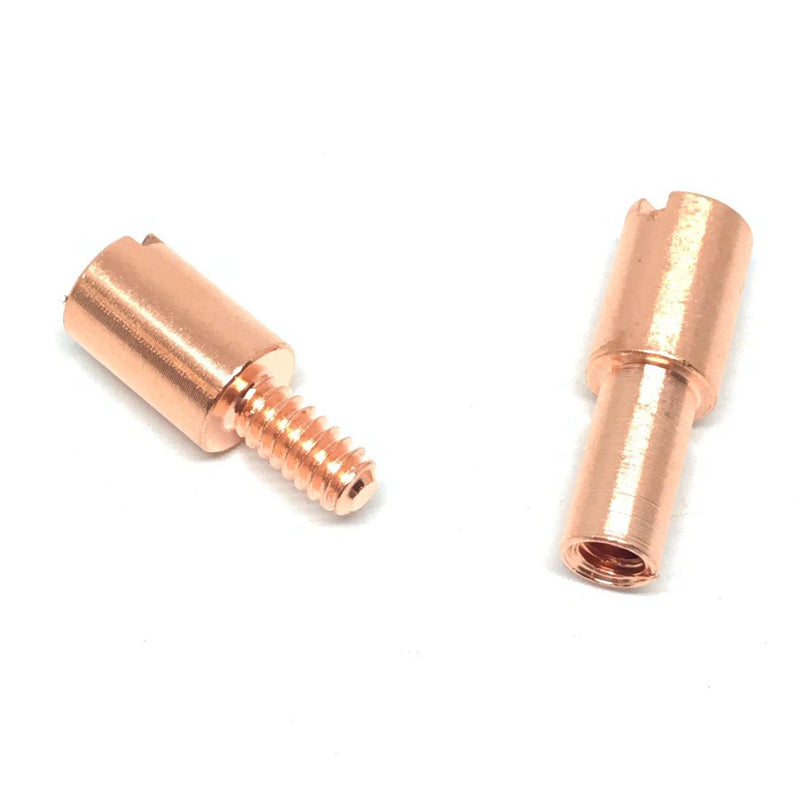 Corby Bolts- COPPER - Rivets / Knife Handle Fasteners-  3/16", 1/4" - Maker Material Supply