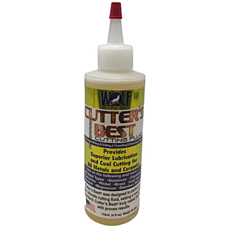 Cutting and Drilling Fluid- Wolf Premium Oils- 4 oz - Maker Material Supply