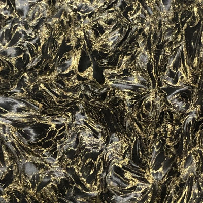 Dark Matter GOLD- Marbled Carbon Fiber by Fatcarbon® - Maker Material Supply