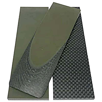 Fused Carbon Fiber + G10 Composite- OD GREEN- Scales - Maker Material Supply
