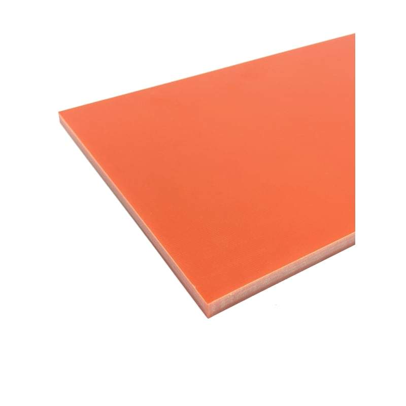 G10 Solid Sheets- HAZARD ORANGE - Maker Material Supply