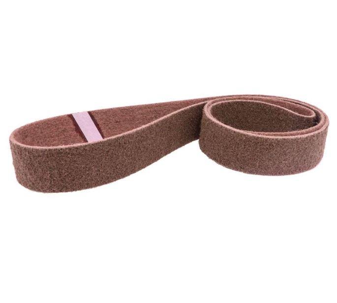 Scotch-Brite 1x30 Surface Conditioning Belt - Medium Grit Aluminum Oxide, Lot Of 10 Belts