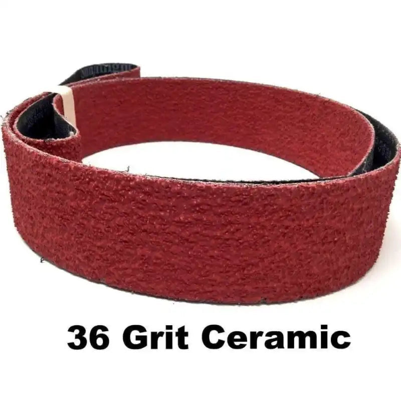 2 x 72 "Shredder" Ceramic Sanding Belt- Combat Abrasives - Maker Material Supply