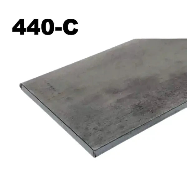 440-C - Stainless Blade Steel Flat Bar - Maker Material Supply