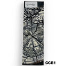 Mammoth Ivory Tusk- HYBRID CROSSCUT w Black Resin- by Raffir®