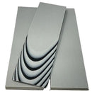 AmeraGrip G10 with Nitrile Rubber- Battleship Grey w/ Black Nitrile- 1/4" Scales - Maker Material Supply