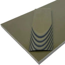 AmeraGrip G10 with Nitrile Rubber- OD Green G10 and Black- 1/4" Sheets - Maker Material Supply