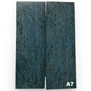 Beech Wood- BLUE- .28" x 1.7" x 5" Scales- Raffir® Wood - Maker Material Supply