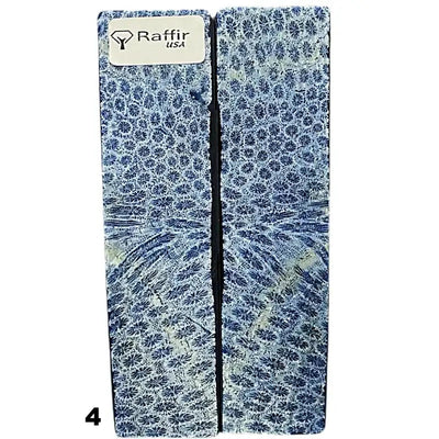 Brain Coral- BLUE- Raffir® Fossil - Maker Material Supply