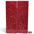 Brain Coral- RED- Raffir® Fossil - Maker Material Supply
