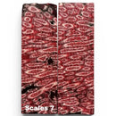 Brain Coral- RED- Raffir® Fossil - Maker Material Supply