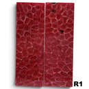 Brain Coral- RED- Raffir® Fossil - Maker Material Supply