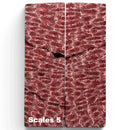 Brain Coral- RED- Raffir® Fossil - Maker Material Supply