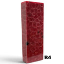 Brain Coral- RED- Raffir® Fossil - Maker Material Supply