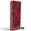 Brain Coral- RED- Raffir® Fossil - Maker Material Supply