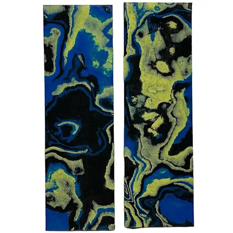 Burl G10 Multicolor Scales- Yellow/Blue/Black - Maker Material Supply
