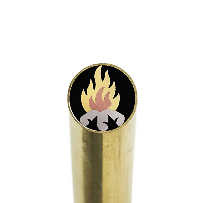 Campfire- Mosaic Knife Handle Pin - Maker Material Supply