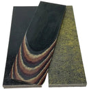 Canvas Micarta Knife Handle Scales- DEEP AUTUMN- 1/4" - Maker Material Supply
