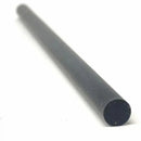 Black Oversized 3/16" (.188-.192") Colored G10 Solid Round Rod - Maker Material Supply
