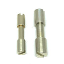 Corby Bolts- NICKEL SILVER - Rivets / Knife Handle Fasteners- 3/16", 1/4" - Maker Material Supply