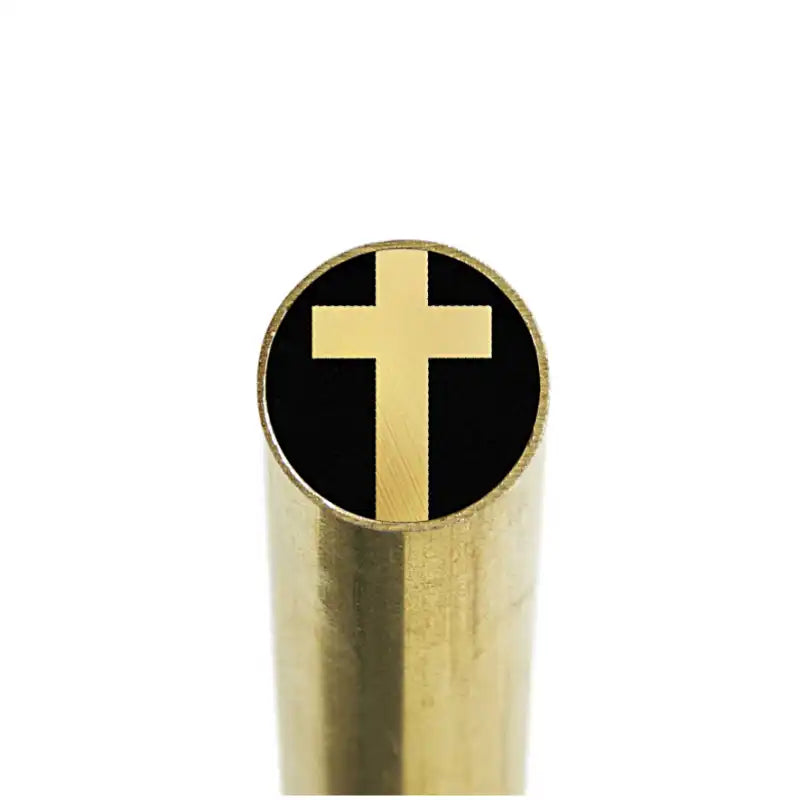 Cross- Mosaic Knife Handle Pin - Maker Material Supply