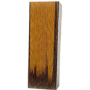 Crosscut Vintage Linen Micarta- BURNT ENDS - Maker Material Supply