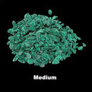 Crushed TruStone- Banded Malachite - Maker Material Supply