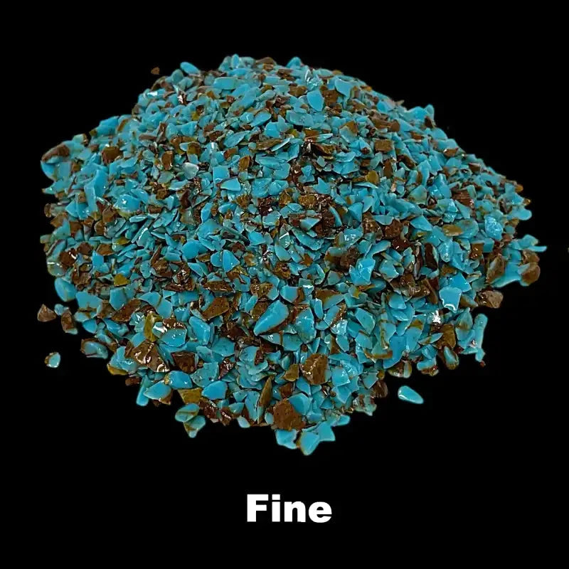 Crushed TruStone- Sonoran Turquoise - Maker Material Supply
