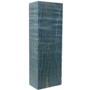 Curly Maple Scales & Blocks- BLUE- Raffir® Wood - Maker Material Supply