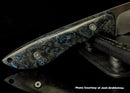 Dark Matter BLUE- Marbled Carbon Fiber by FAT Carbon - Maker Material Supply