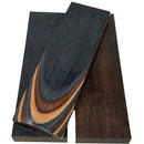 DymaLux "BUCKSKIN" Laminated Wood Knife Handle Scales 3/8" x 1.5" x 5" - Maker Material Supply