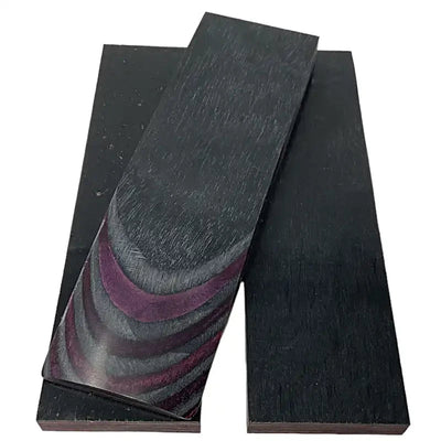 DymaLux "PURPLE HAZE"- Laminated Wood Scales- 3/8" x 1.5" x 5" - Maker Material Supply