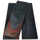 DymaLux "ROYAL JACARANDA" Laminated Wood Knife Handle Scales- 1/4" x 1.5" x 5" - Maker Material Supply