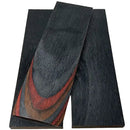 DymaLux "ROYAL JACARANDA" Laminated Wood Knife Handle Scales- 3/8" x 1.5" x 5" - Maker Material Supply