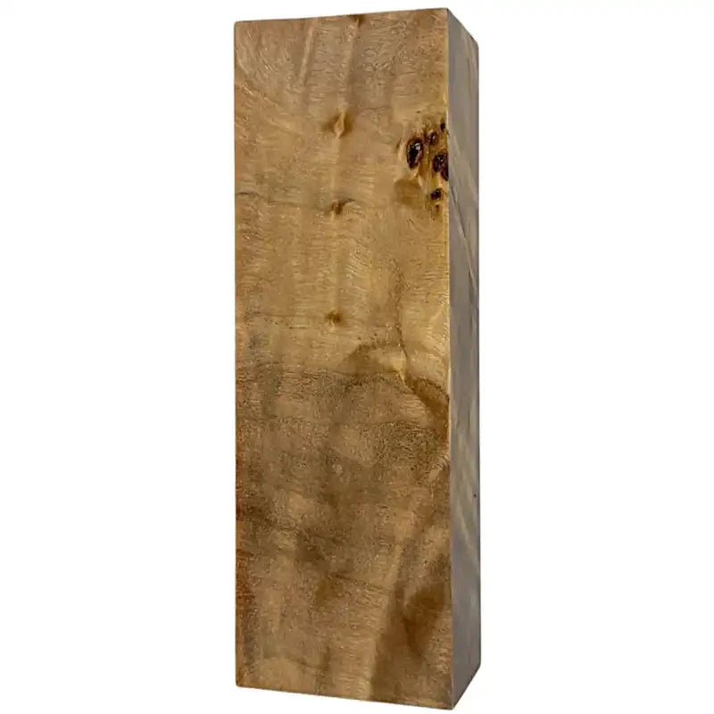 Flamed Poplar- NATURAL- Raffir® WoodHobbies & Creative Arts1.1" x 1.65" x 5.1" (block)