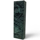Flamed Poplar Scales & Blocks- TEAL- Raffir® Wood - Maker Material Supply