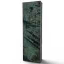 Flamed Poplar Scales & Blocks- TEAL- Raffir® Wood - Maker Material Supply