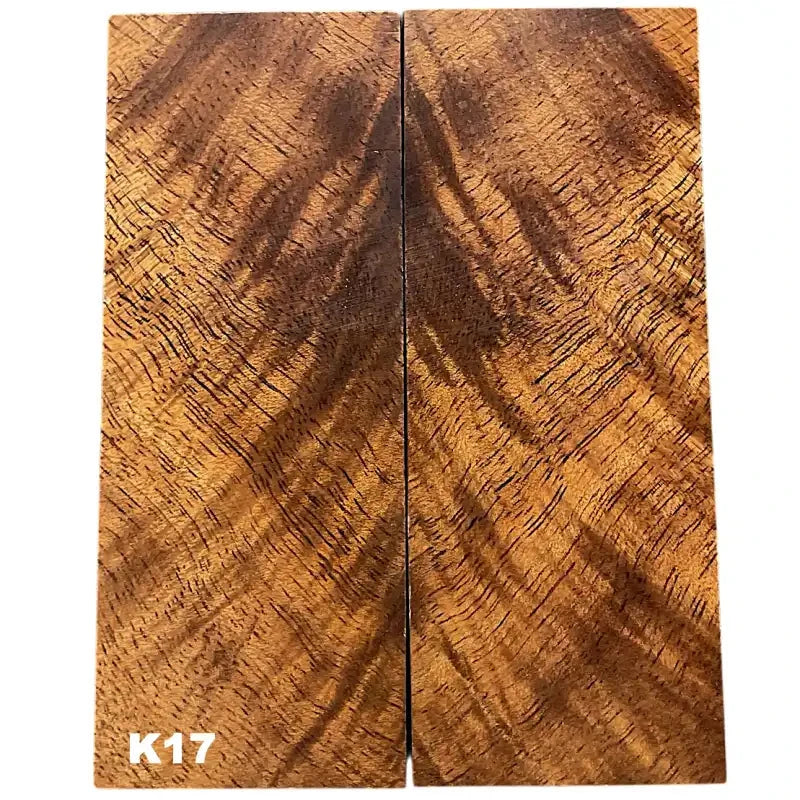 Koa Wood Scales & Blocks- Professionally Stabilized - Maker Material Supply