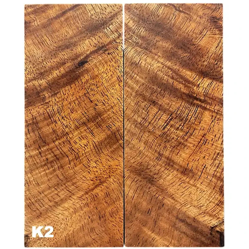 Koa Wood Scales & Blocks- Professionally Stabilized - Maker Material Supply