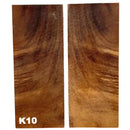 Koa Wood Scales- Professionally Stabilized - Maker Material Supply