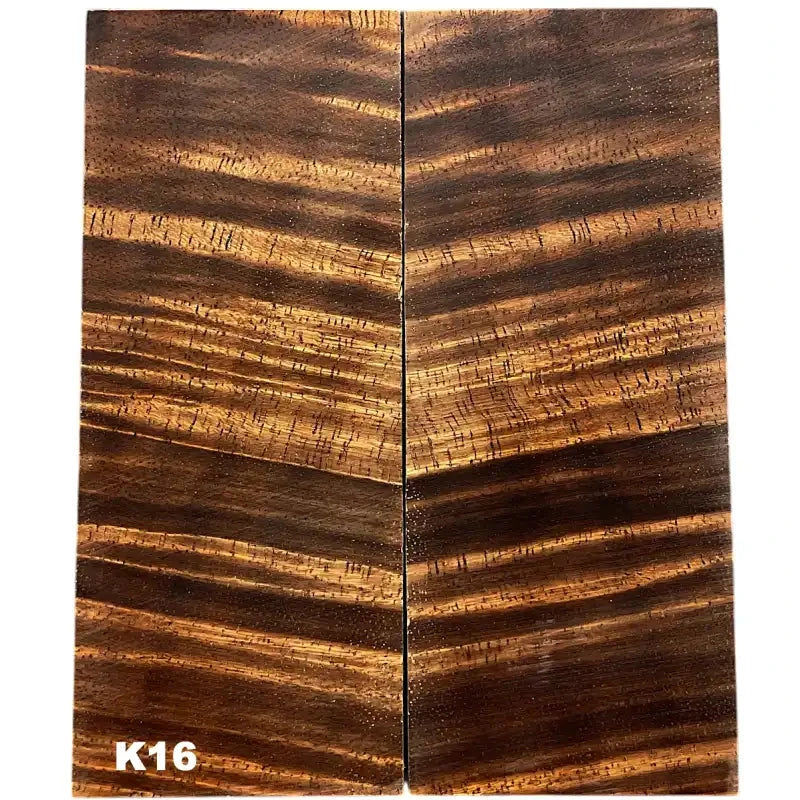 Koa Wood Scales & Blocks- Professionally Stabilized - Maker Material Supply