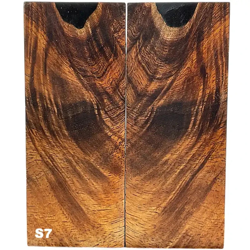 Koa Wood Scales- Professionally Stabilized - Maker Material Supply