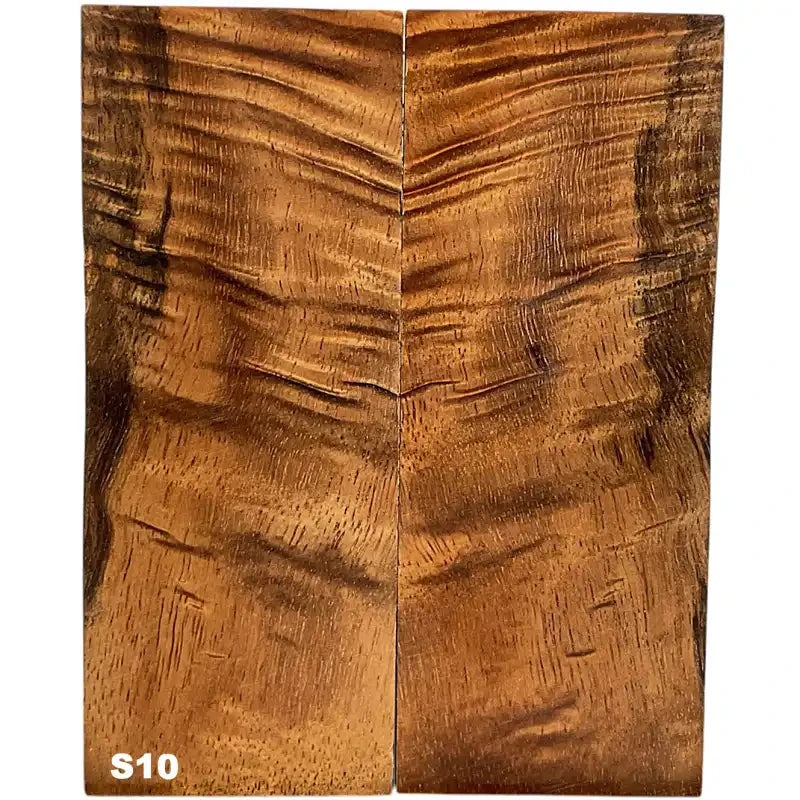 Koa Wood Scales- Professionally Stabilized - Maker Material Supply